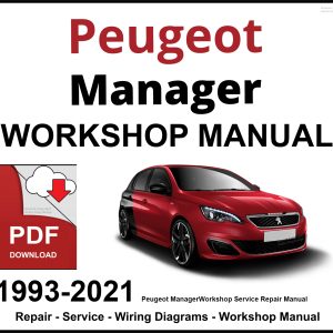 Peugeot Manager Workshop and Service Manual 1993-2014