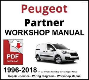 Peugeot Partner Workshop and Service Manual 1997-2015