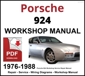 Porsche 924 Workshop and Service Manual 1976-1988 PDF