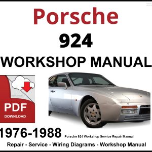 Porsche 924 Workshop and Service Manual 1976-1988 PDF