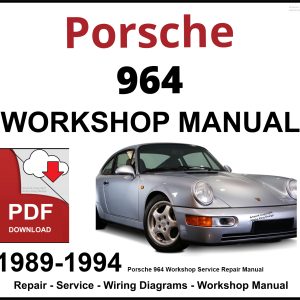 Porsche 964 Workshop and Service Manual 1989-1994 PDF