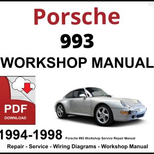 Porsche 993 Workshop and Service Manual 1994-1998 PDF