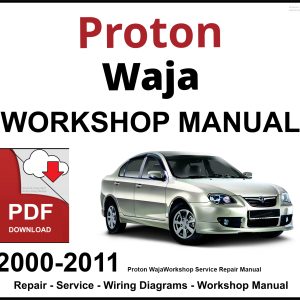 Proton Waja 2000-2011 Engine Repair Manual PDF