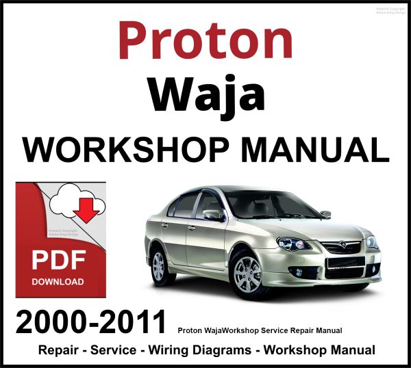 Proton Waja 2000-2011 Engine Repair Manual PDF