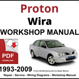 Proton Wira 1993-2009 Engine Repair Manual PDF