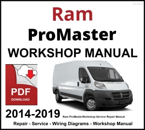 Ram ProMaster Workshop and Service Manual