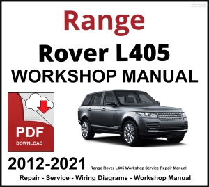 Range Rover L405 Workshop and Service Manual 2012-2021 PDF