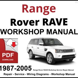 Range Rover RAVE 1987-2005 Workshop and Service Manual PDF