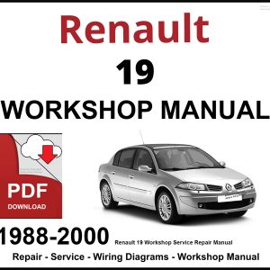 Renault 19 Workshop and Service Manual 1988-2000