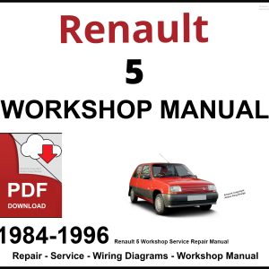 Renault 5 1984-1996 Workshop and Service Manual PDF