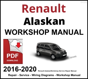 Renault Alaskan 2016-2020 Workshop and Service Manual PDF