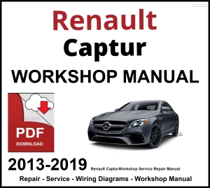 Renault Captur Workshop and Service Manual