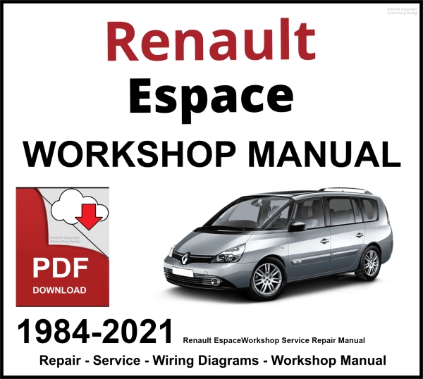 Renault Espace Workshop and Service Manual