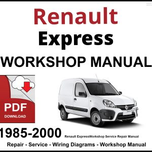 Renault Express Workshop and Service Manual