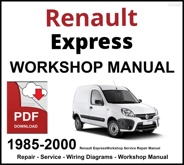 Renault Express Workshop and Service Manual