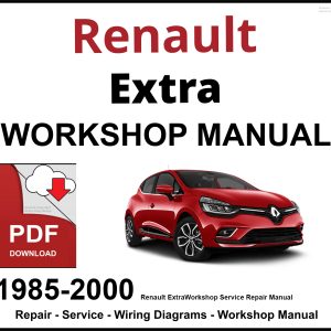 Renault Extra Workshop and Service Manual