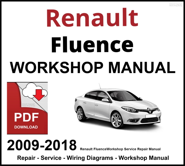 Renault Fluence Workshop and Service Manual