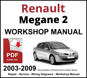 Renault Megane 2 Workshop and Service Manual