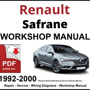 Renault Safrane Workshop and Service Manual