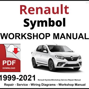 Renault Symbol Workshop and Service Manual