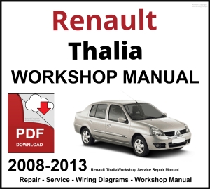 Renault Thalia 2008-2013 Workshop and Service Manual