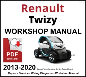 Renault Twizy Workshop and Service Manual