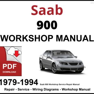 Saab 900 Workshop and Service Manual 1979-1994 PDF