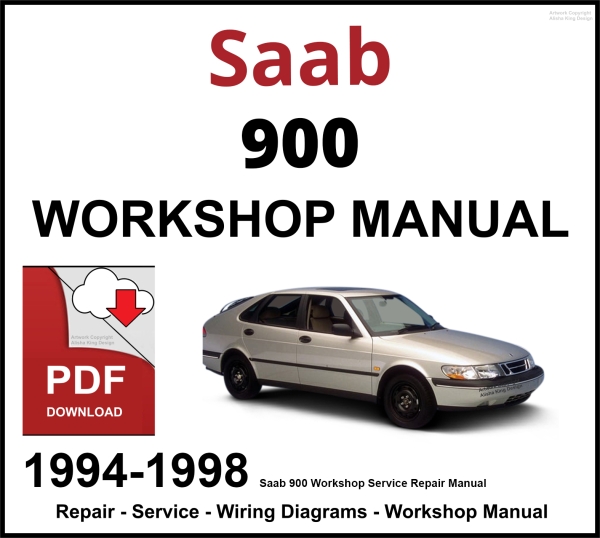 Saab 900 Workshop and Service Manual 1994-1998