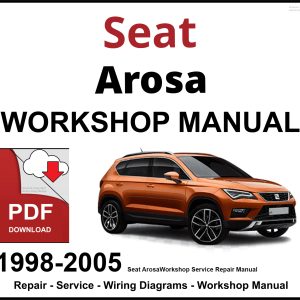 Seat Arosa 1998-2005 Workshop and Service Manual PDF