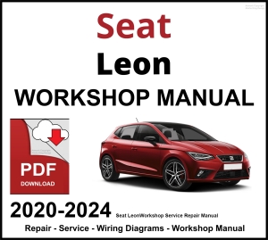 Seat Leon 2020-2024 Workshop and Service Manual PDF