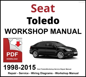 Seat Toledo 1998-2015 Workshop and Service Manual