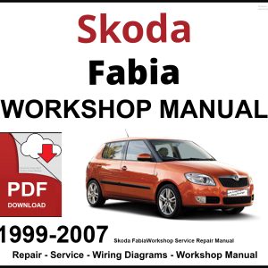 Skoda Fabia 1999-2007 Workshop and Service Manual PDF