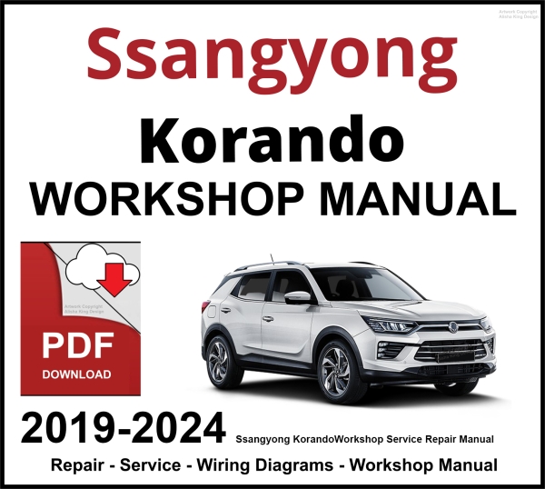 Ssangyong Korando 2019-2024 Workshop and Service Manual PDF