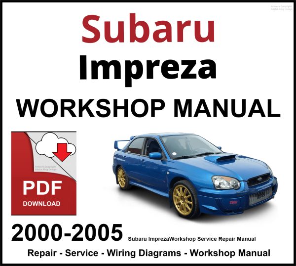 Subaru Impreza 2000-2005 Workshop and Service Manual PDF