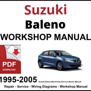 Suzuki Baleno 1995-2005 Workshop and Service Manual PDF
