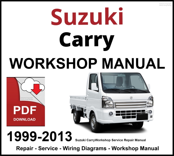 Suzuki Carry 1999-2013 Workshop and Service Manual PDF