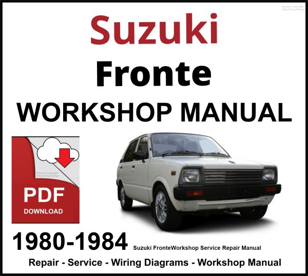 Suzuki Fronte 1980-1984 Workshop and Service Manual PDF