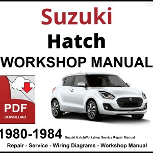 Suzuki Hatch 1980-1984 Workshop and Service Manual PDF