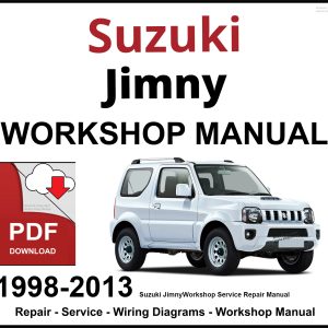 Suzuki Jimny Workshop and Service Manual PDF