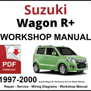 Suzuki Wagon R+ 1997-2000 Workshop and Service Manual PDF