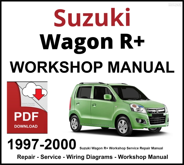 Suzuki Wagon R+ 1997-2000 Workshop and Service Manual PDF