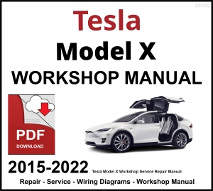 Tesla Model X Workshop and Service Manual PDF