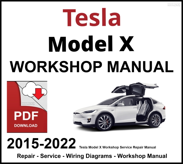 Tesla Model X Workshop and Service Manual PDF