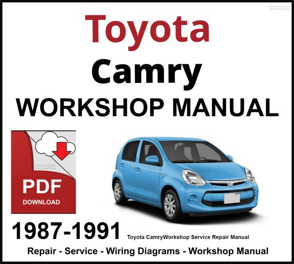 Toyota Camry 1987-1991 Workshop and Service Manual PDF