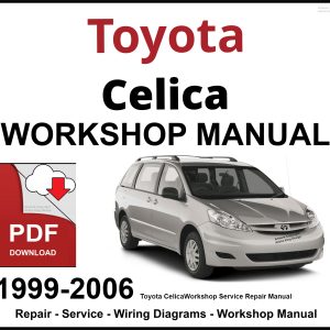Toyota Celica 1999-2006 Workshop and Service Manual PDF
