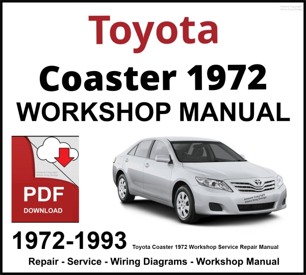 Toyota Coaster 1972-1993 Engine Repair Manual PDF