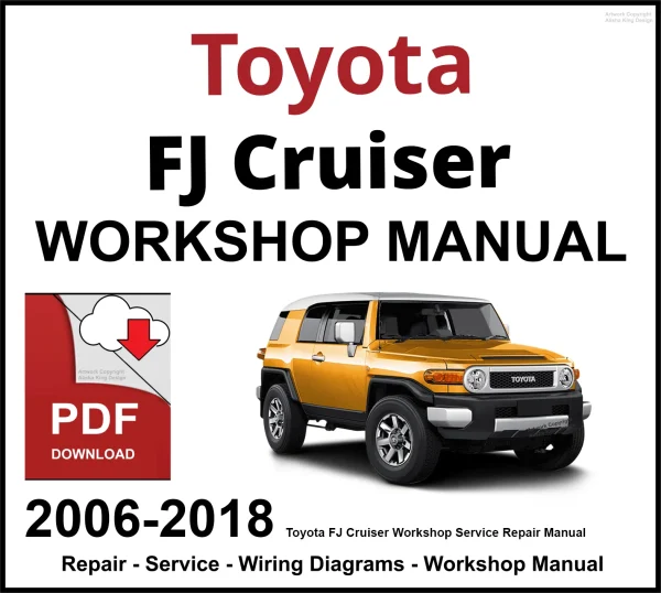 Toyota FJ Cruiser Workshop and Service Manual PDF