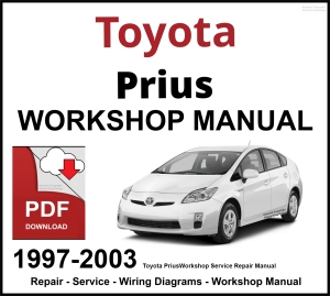 Toyota Prius 1997-2003 Workshop and Service Manual PDF