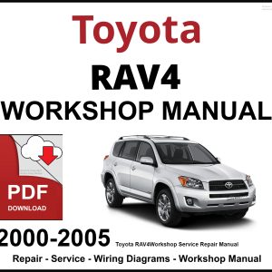 Toyota RAV4 2000-2005 Workshop and Service Manual PDF