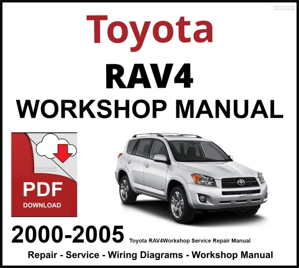 Toyota RAV4 2000-2005 Workshop and Service Manual PDF